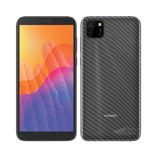 Huawei Y5P carbon Back Clear Skin Sticker