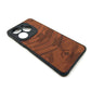 TECNO POP 8 POLO clothe texture case velvet Back Cover Brown