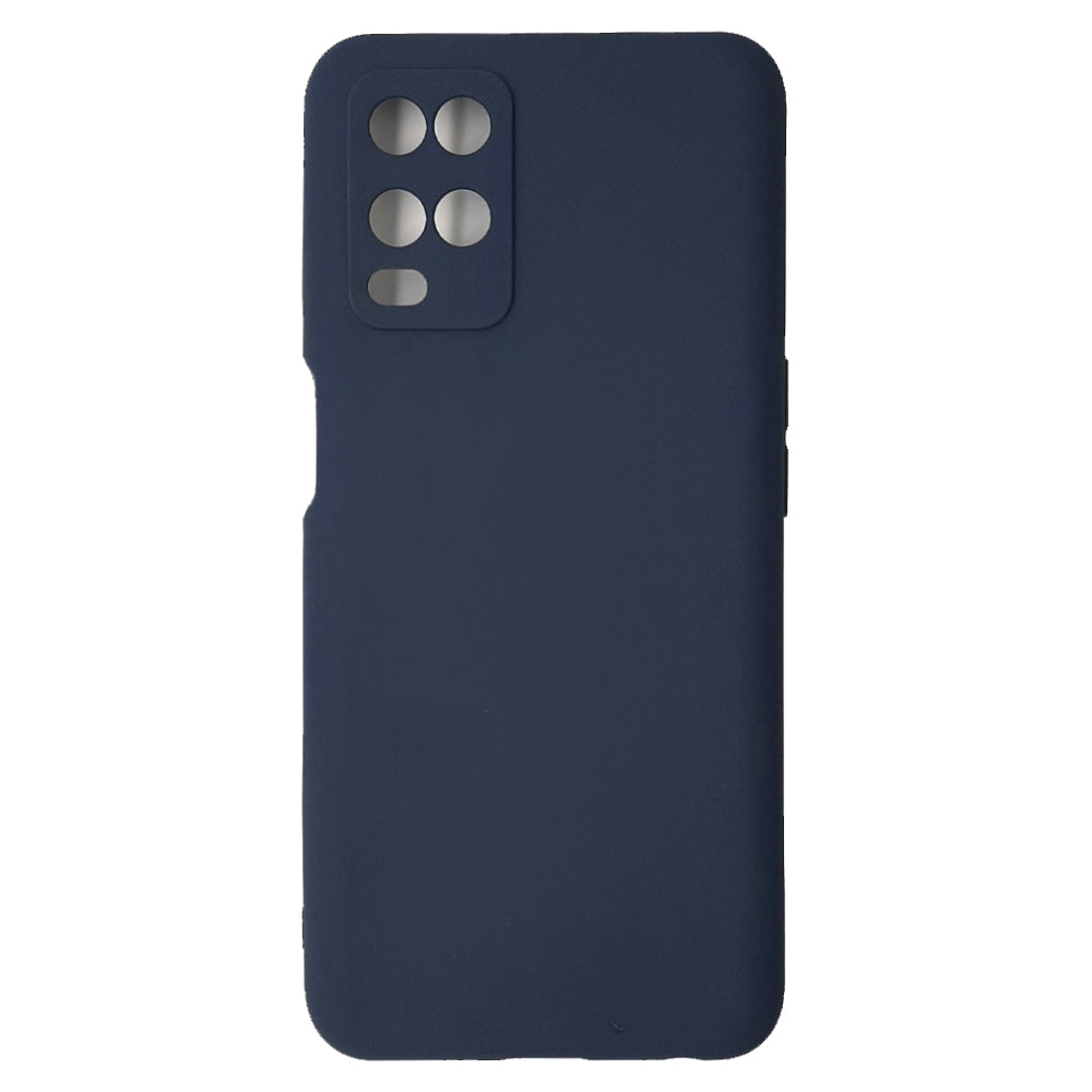 OPPO A54 Silicone back Cover Slim Magic TPU Case Blue