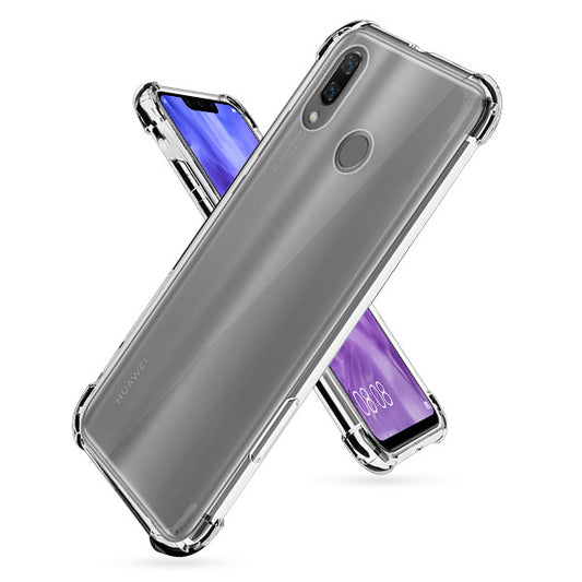 AntiShock Clear Back Cover Soft Silicone TPU Bumper case for Huawei Nova 3i