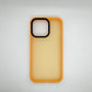 iPhone 13 Pro Luxury Matte Slim Shockproof iPhone Case Yellow