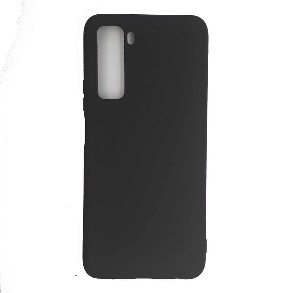 Huawei Nova 7 SE Silicone back Cover Slim Magic TPU Case Black