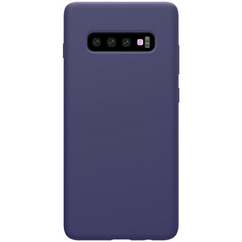 Samsung S10 Silicone back Cover Slim Magic TPU Case Blue