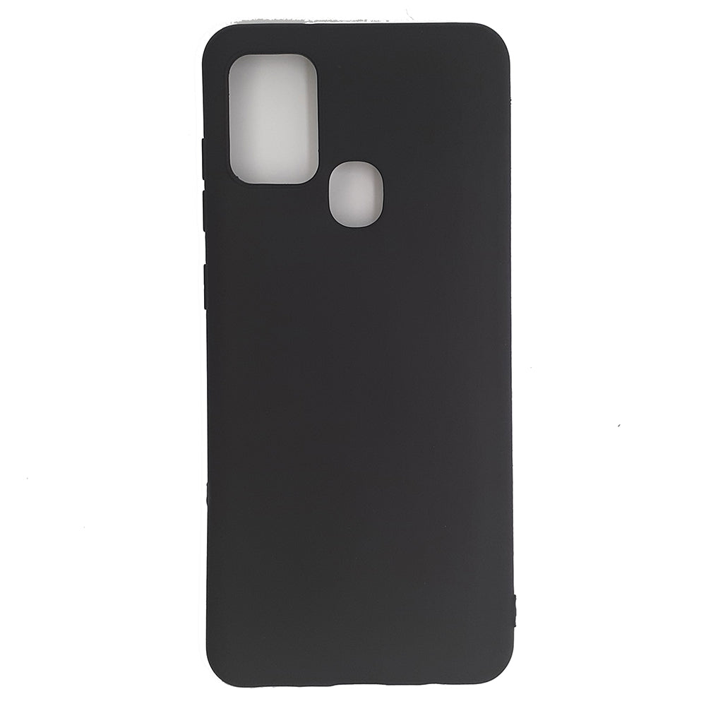 Samsung A21s Silicone back Cover Slim Magic TPU Case Black