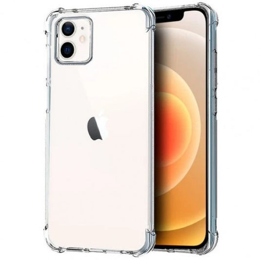 AntiShock Clear Back Cover Soft Silicone TPU Bumper case for apple iPhone 12