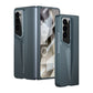 LEEKA Samsung Z Fold 6 case with Super Luxury Sport car fiber Pro case design with free inbuilt Screen Protector