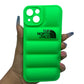 iPhone 13 Puffer Jacket Case Shock-Absorbing Air Cushion Back Cover