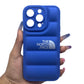 iPhone 14 Pro Puffer Jacket Case Shock-Absorbing Air Cushion Back Cover