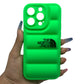 iPhone 14 Pro Puffer Jacket Case Shock-Absorbing Air Cushion Back Cover