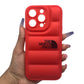iPhone 14 Pro Puffer Jacket Case Shock-Absorbing Air Cushion Back Cover