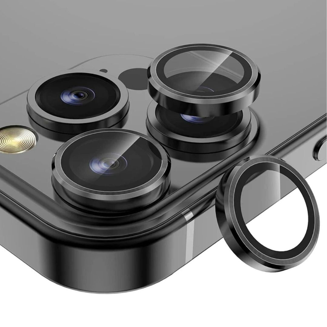iPhone 14 Pro Max Camera lens protection Ring with Tempered glass