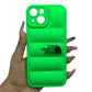 iPhone 15 Puffer Jacket Case Shock-Absorbing Air Cushion Back Cover