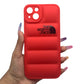 iPhone 15 Plus Puffer Jacket Case Shock-Absorbing Air Cushion Back Cover