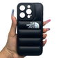 iPhone 15 Pro Puffer Jacket Case Shock-Absorbing Air Cushion Back Cover