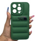 iPhone 15 Pro Puffer Jacket Case Shock-Absorbing Air Cushion Back Cover