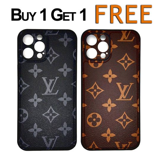 LV Case Special Buy 1 Get 1 Free Offer pack For apple iPhone 12 Pro Max
