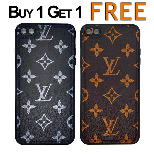 LV Case Special Buy 1 Get 1 Free Offer pack For apple iPhone 7 Plus / 8 Plus