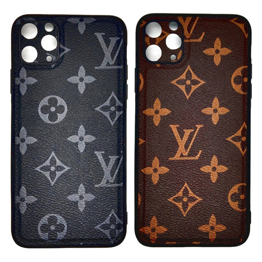 LV Case High Quality Perfect Cover Full Lens Protective Rubber TPU Case For apple iPhone 11 Pro Max