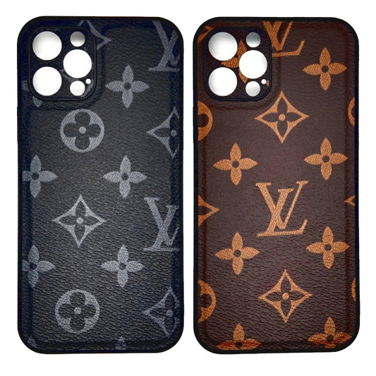 LV Case High Quality Perfect Cover Full Lens Protective Rubber TPU Case For apple iPhone 12 Pro