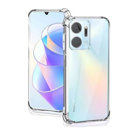 HONOR X7A AntiShock Clear Back Cover Soft Silicone TPU Bumper case