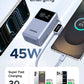 UGREEN Nexode Pro 10000mAh 55W Smart Digital Display Mini Power Bank with Build-in USB-C Cable – Model PB727 – Portable Fast Charging Battery Pack for Smartphones, Tablets, Laptops and USB-Powered Devices
