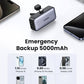 UGREEN Nexode 5000mAh Digital Display Power Bank with Built-in USB-C & Kickstand – Model PB503 – Portable Fast Charging Battery Pack for Smartphones, Tablets, Laptops and USB-Powered Devices