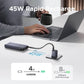 UGREEN 20000mAh 45W Power Bank with USB-C Built-in Cable – Model PB536 – Portable Fast Charging Battery Pack for Smartphones, Tablets, Laptops and USB-Powered Devices