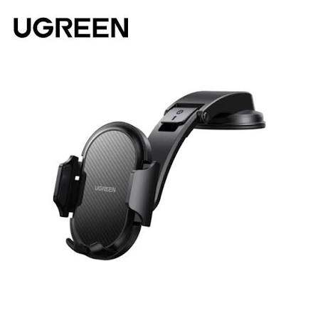UGREEN Waterfall-Shaped Suction Cup Car Phone Holder – Model LP405 – Adjustable Hands-Free Stand or Mount for Phone, Tablet, Laptop, Desk, Car, Home and Office Use