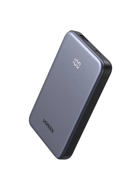 UGREEN 10000mAh 20W Fast Charging Power Bank – Model PB507 – Portable Fast Charging Battery Pack for Smartphones, Tablets, Laptops and USB-Powered Devices