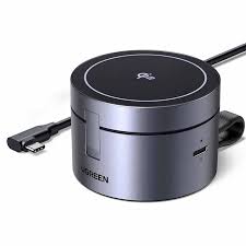UGREEN 3-in-1 25W Qi2 Magnetic Wireless Charger (Phone, AirPods, Apple Watch) with EU 45W Charger – Model W712 – Fast Magnetic Charging Pad or Station for Compatible iPhone, AirPods and Qi-Enabled Devices