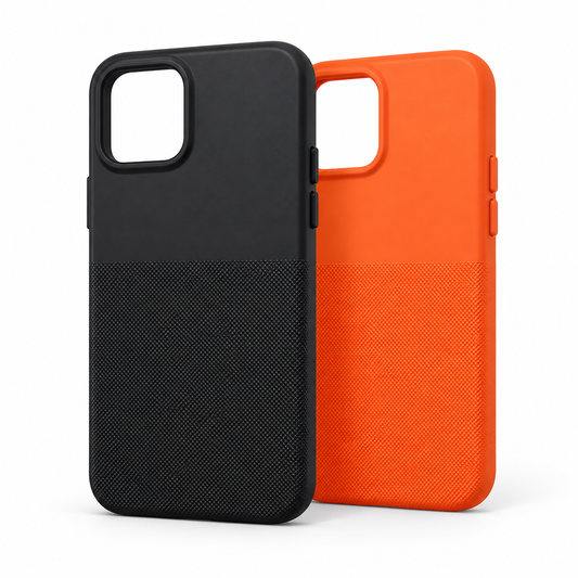 iPhone 12 Soft Silicone Protective Back Cover – Slim Shockproof TPU Case with Anti-Slip Grip & Raised Screen Edges