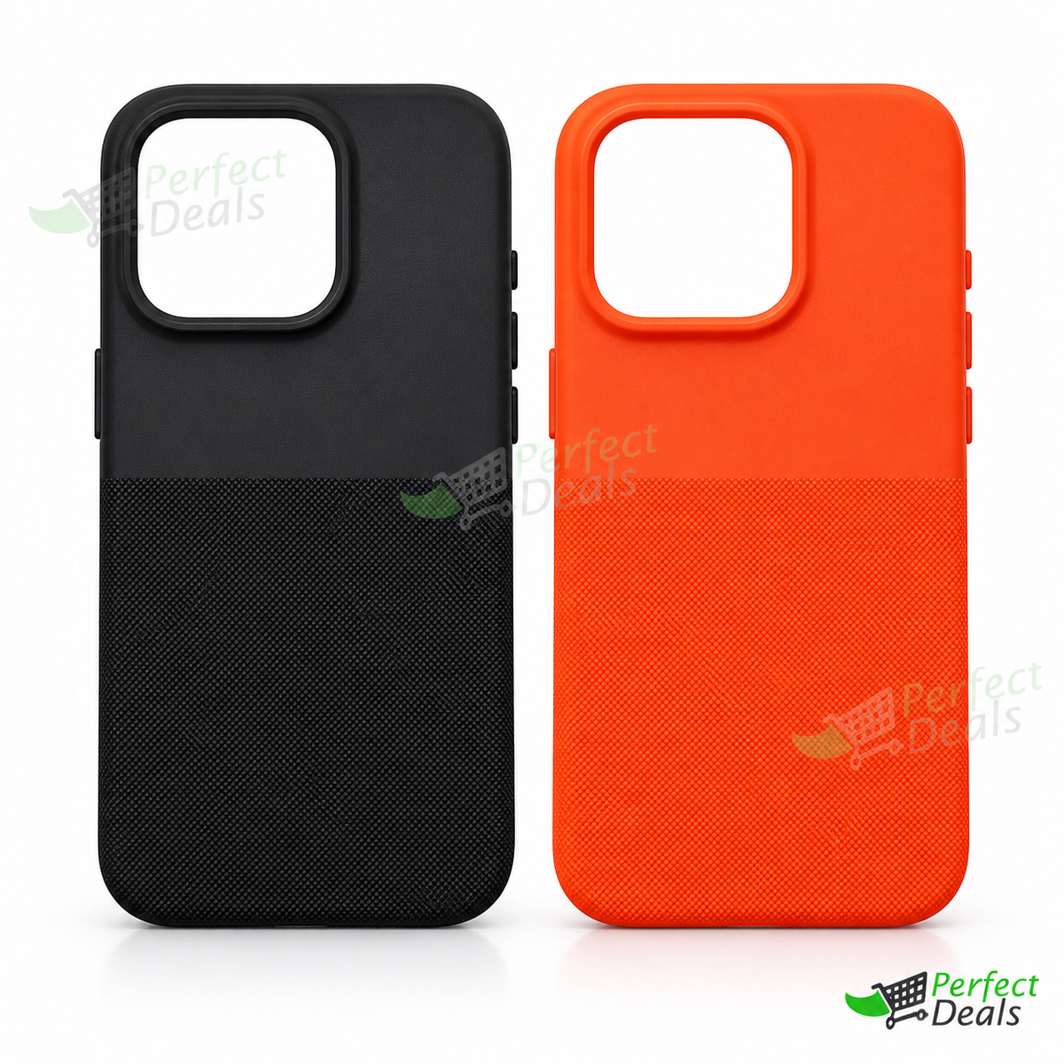 iPhone 15 Pro Premium Silicone Back Cover – Slim Shock Absorbing TPU Case with Raised Camera and Screen Guard