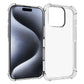 AntiShock Clear Back Cover Soft Silicone TPU Bumper case for apple iPhone 16 Pro Max