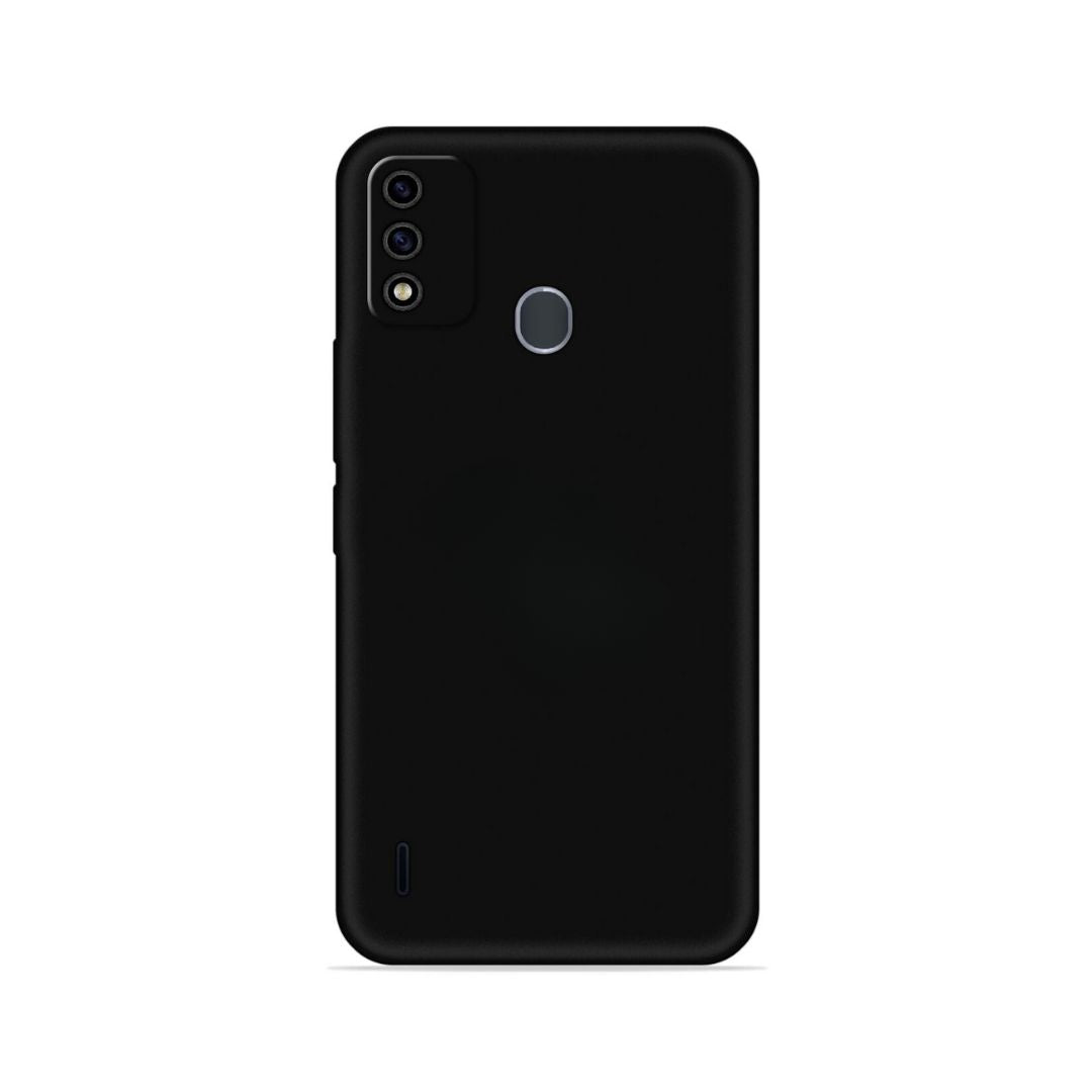 itel A48 Soft Silicone Black TPU Back Cover Case For itel A48