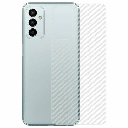 Samsung M23 carbon Back Clear Skin Sticker