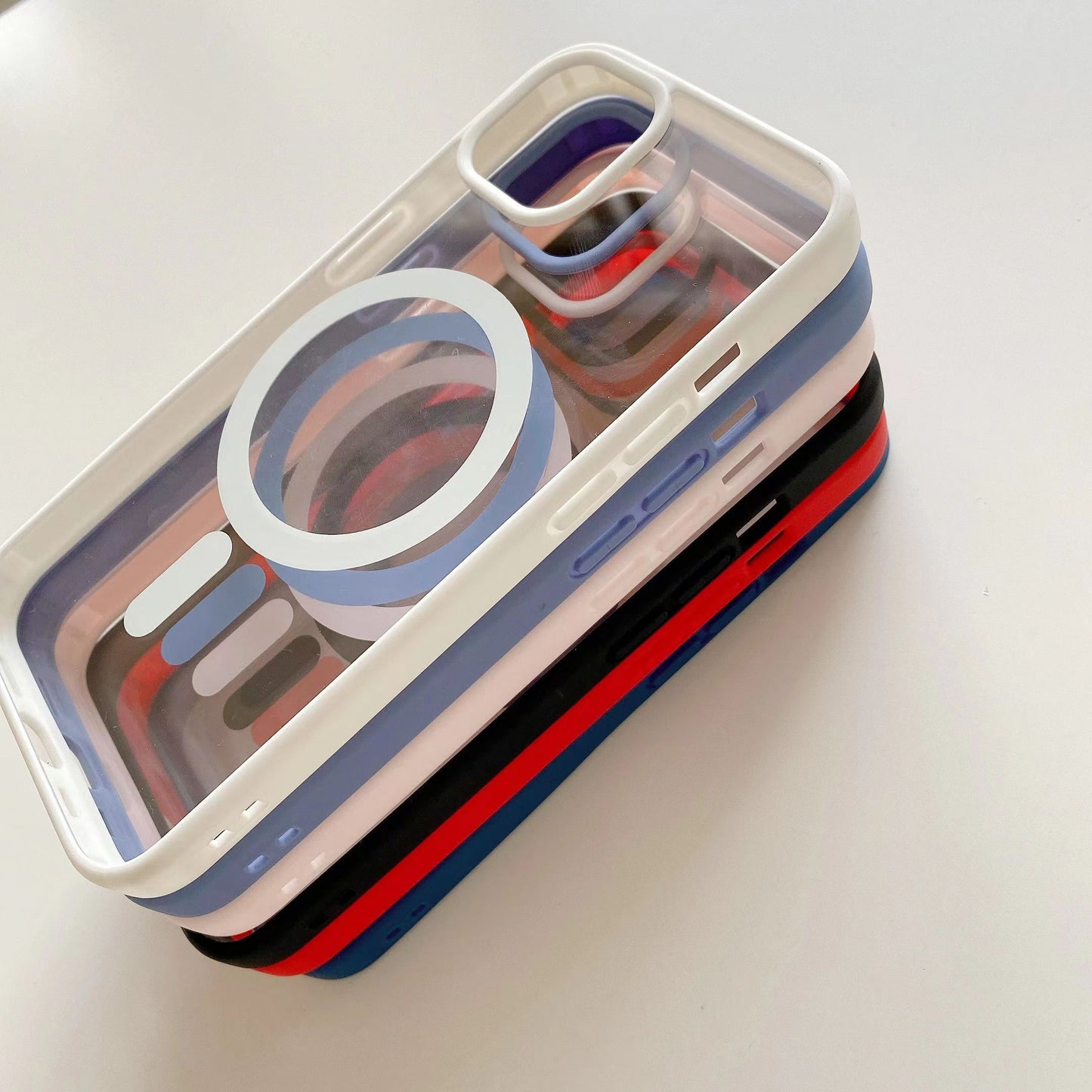 iPhone 14 Pro Max Shockproof Matte Magsafe Case