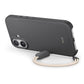 iPhone 17 Premium Soft Silicone TPU Kickstand Strap Shockproof Protective Back Cover Case – Anti-Scratch Slim Lightweight Anti-Slip Cover with Adjustable Hands-Free Stand, Raised Camera & Screen Protection