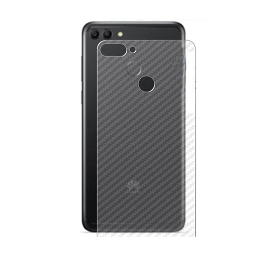 Huawei Y9 2018 carbon Back Clear Skin Sticker