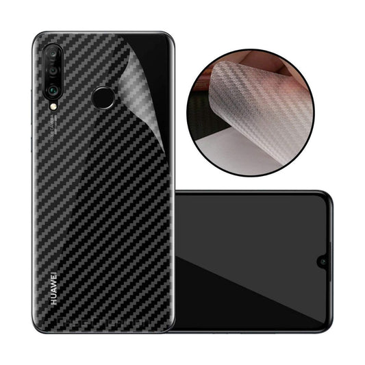 Huawei P30 Lite carbon Back Clear Skin Sticker