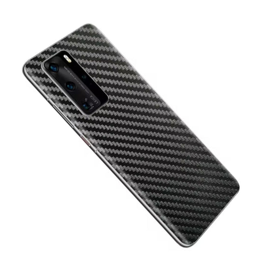 Huawei P40 Pro carbon Back Clear Skin Sticker