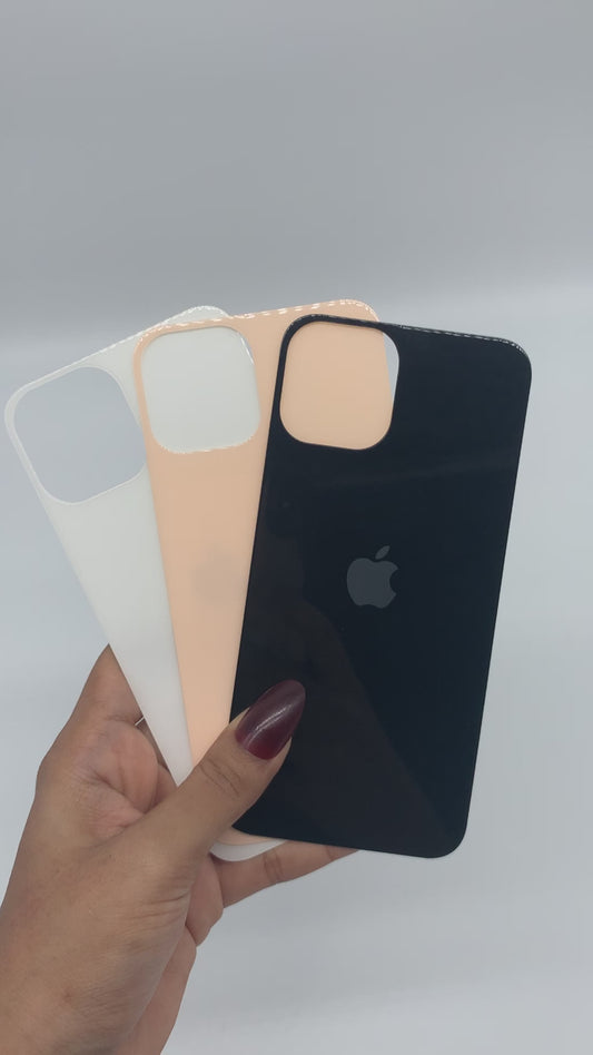 Coloured Back Tempered Glass for iPhone 12