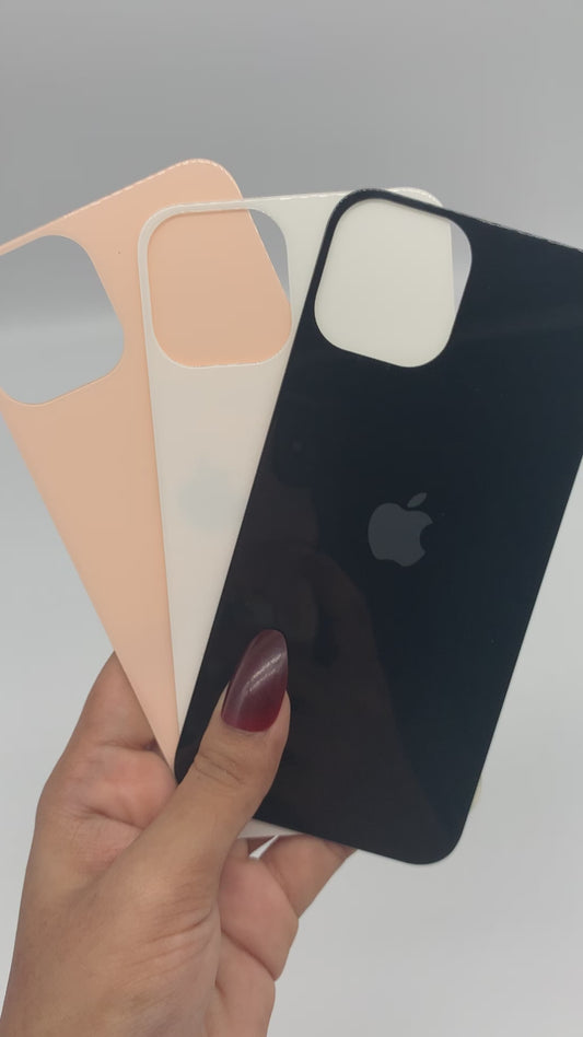 Coloured Back Tempered Glass for iPhone 12 Pro