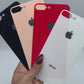 Coloured Back Tempered Glass for iPhone 7 Plus / 8 Plus