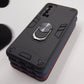 Huawei Y7A Hard PC Case with ring holder Shockproof Slim back Cover