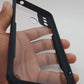 itel A48 case Matte Black Back Cover Soft Silicone TPU Bumper case