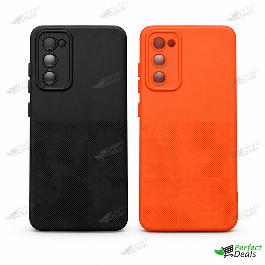 Samsung Galaxy S20 FE Premium Silicone Case – Slim Shockproof TPU Back Cover with Raised Camera & Screen Protection
