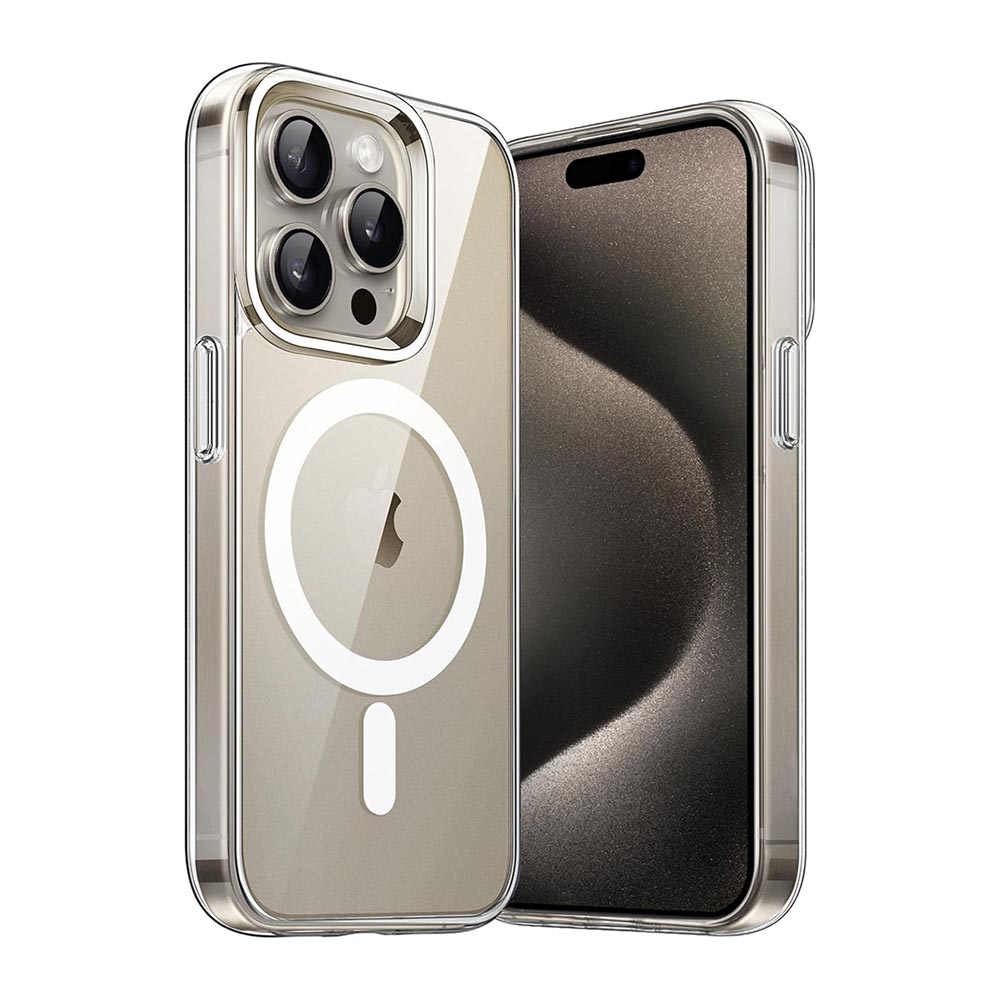 Clear Shockproof Magsafe Case For apple iPhone 15 Pro Max