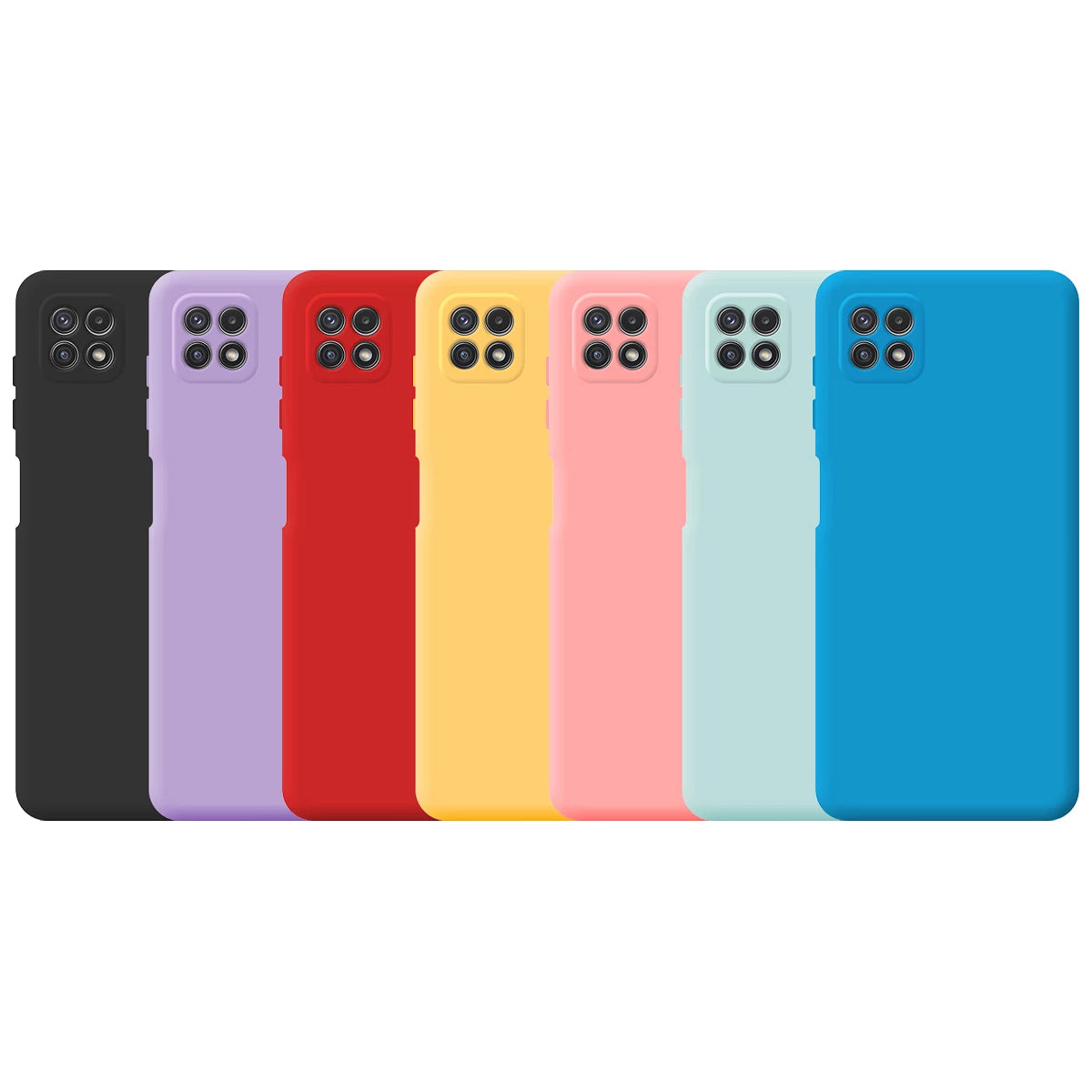 New Hard Silicone Perfect Shock-Absorption Case for Samsung A22 4G