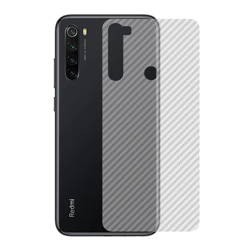 Redmi Note 8 carbon Back Clear Skin Sticker