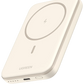 UGREEN 20W 5000mAh Magnetic Wireless Power Bank Beige – Model PB560 – Portable Fast Charging Battery Pack for Smartphones, Tablets, Laptops and USB-Powered Devices